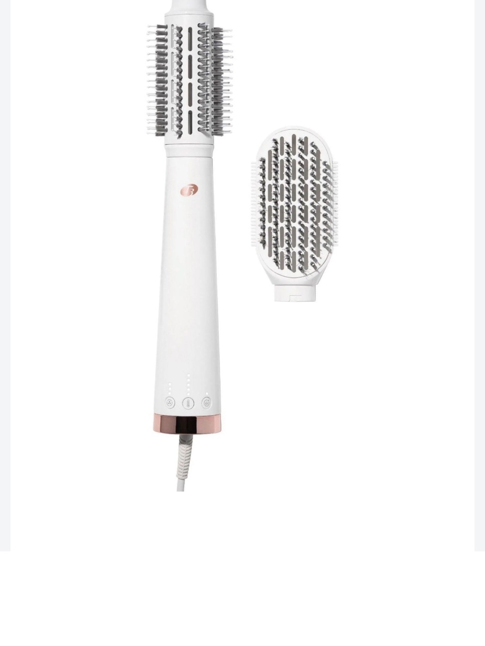 T3 Airebrush with Round and Paddle Attachment